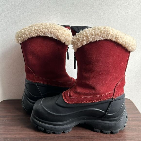 Cougar Aquahiker Suede Rubber Snow Winter Boots Sz 6 - Picture 5 of 7